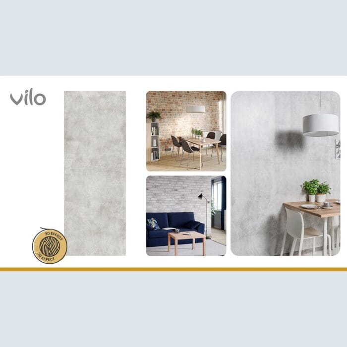 Πλαστική Επένδυση Ραμποτέ PVC VILO Sheer, 2650 x 250 x 8mm - Image 4