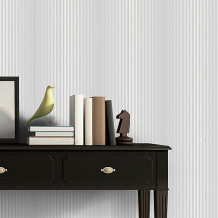 Πλαστική Επένδυση Ραμποτέ PVC VILO Silver Lines 2650 x 250 x 8mm