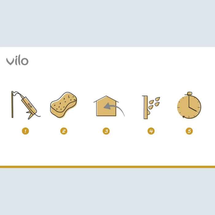 Πλαστική Επένδυση Ραμποτέ PVC VILO Brown Marble, 2650 x 250 x 8mm - Image 6