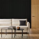 3D Πάνελ τοίχου Linerio M Plus-Line Black, 2650 x 122 x 21mm