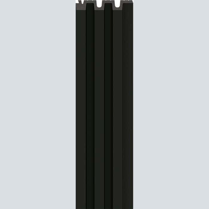 3D Πάνελ τοίχου Linerio M Plus-Line Black, 2650 x 122 x 21mm - Image 2