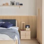 3D Πάνελ τοίχου Linerio M Plus-Line Light Oak, 2650 x 122 x 21mm - Image 2