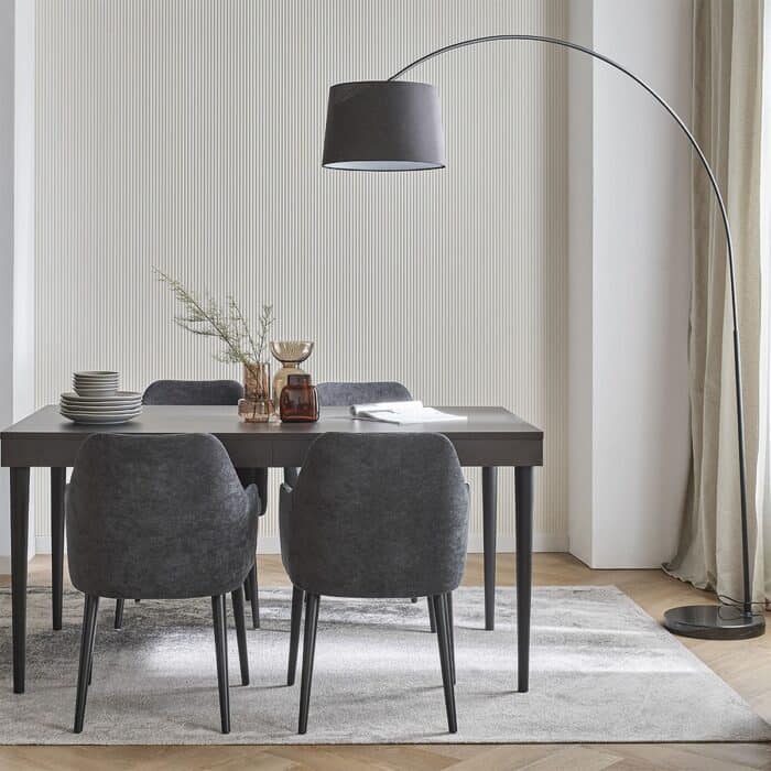 3D Πάνελ τοίχου Linerio XS-Line Oval White, 2650 x 306 x 9mm - Image 4