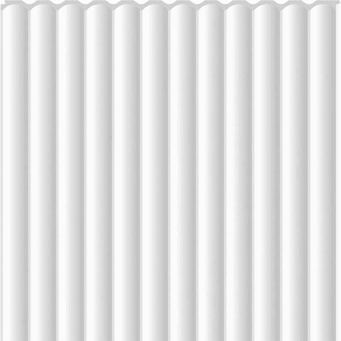 3D Πάνελ τοίχου Linerio XS-Line Wave White, 2650 x 304 x 9mm - Image 6