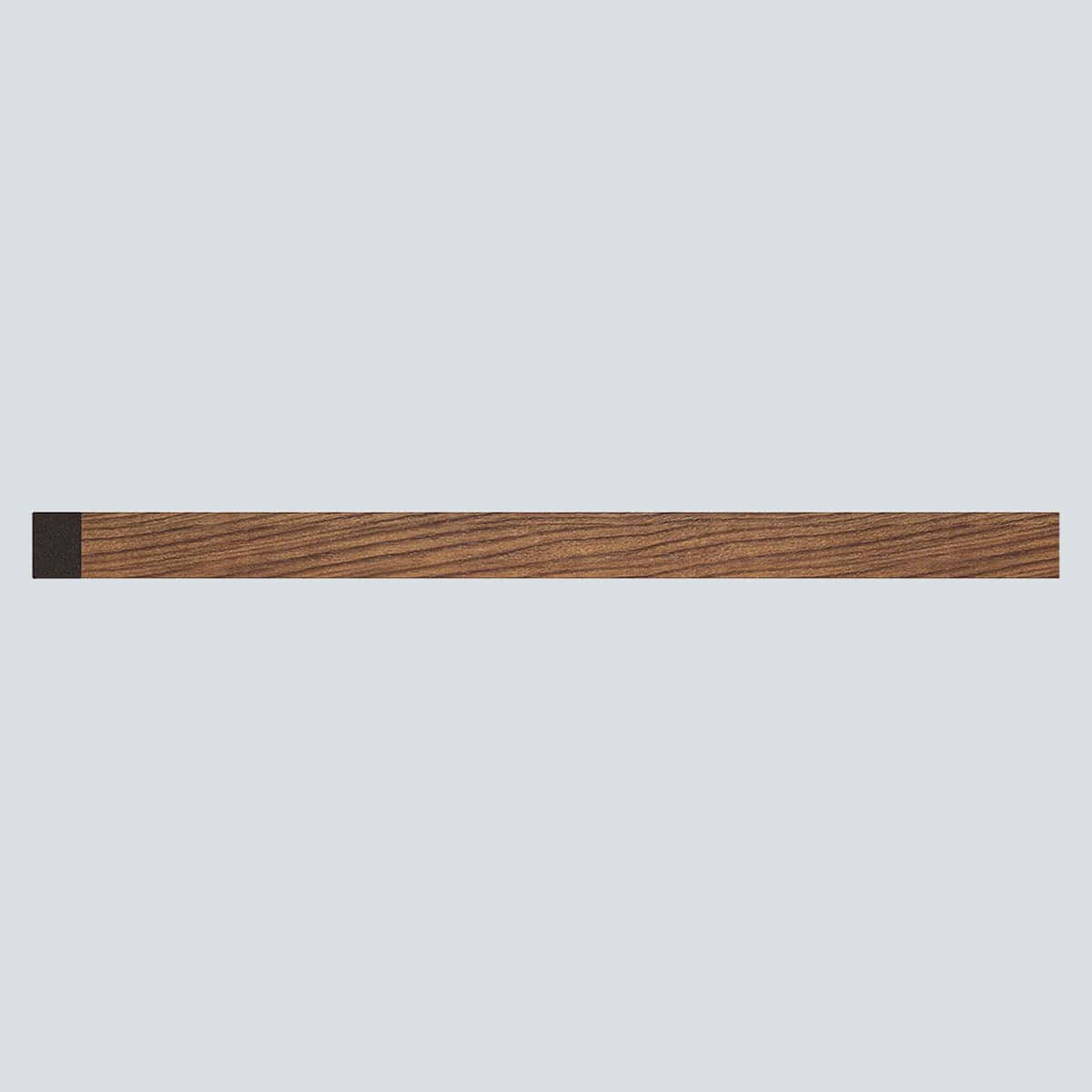 Top-bottom finishing strip for Linerio L-Line slats mocca Μεμονωμένο οριζόντιο τελείωμα για 3D πάνελ τοίχου L-Line Mocca, 2650 x 30 x 21mm - Image 1