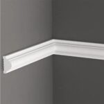 Κορνίζα επιτοίχια HDPS DECOLUX AD-012, 2m x 40mm x 20mm