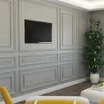 Κορνίζα επιτοίχια HDPS DECOLUX AD-012, 2m x 40mm x 20mm - Image 5