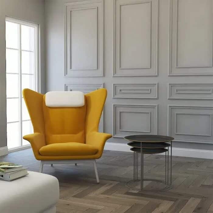 Κορνίζα επιτοίχια HDPS DECOLUX AD-012, 2m x 40mm x 20mm - Image 3