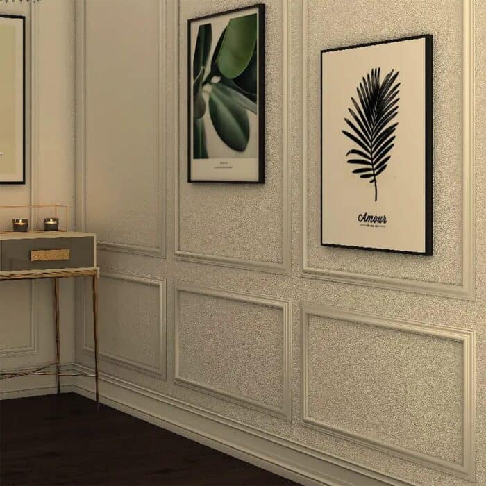 Κορνίζα επιτοίχια HDPS DECOLUX AD-019, 2m x 30mm x 14mm - Image 3