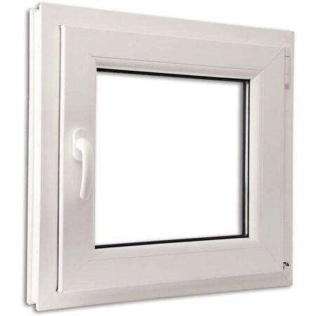 Παράθυρο PVC Λευκό, 50 x 50cm