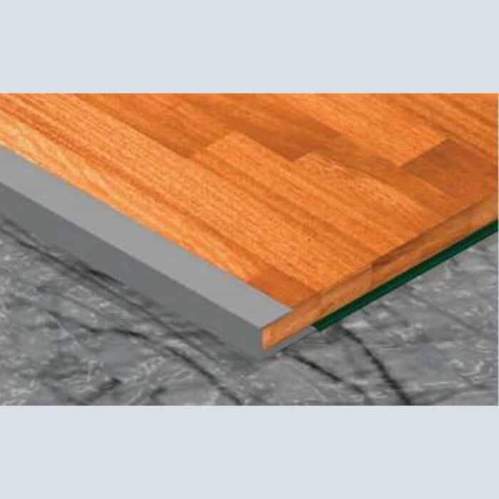 Προφίλ Αλουμινίου Τερματικό Πατώματος σε Χρυσό xρώμα, 90cm x 10.5mm, 021431 - Image 4