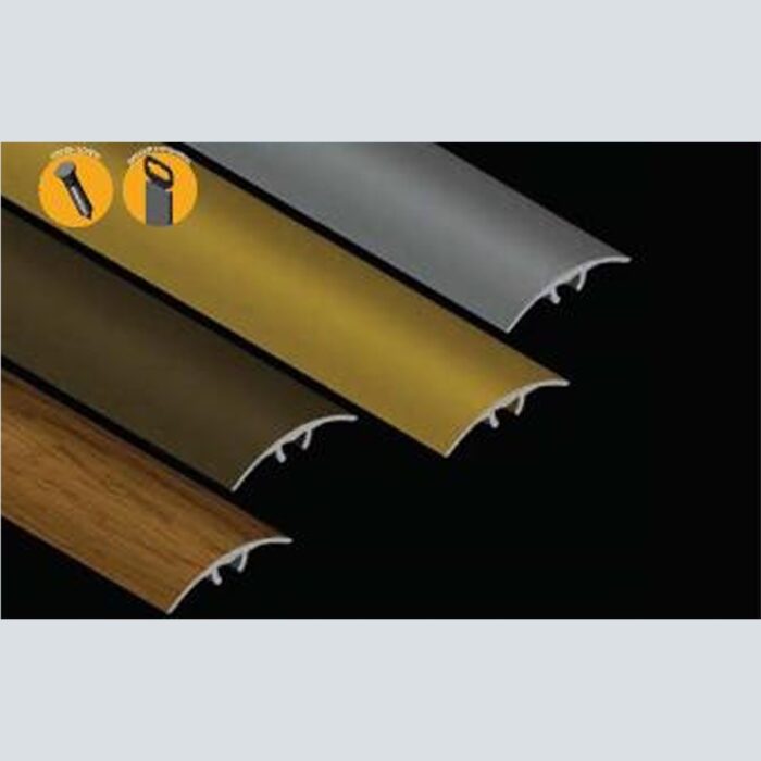 Προφίλ Αλουμινίου Καφέ Σκούρο Ενωτικό με βίδα, 270cm x 30mm, 31200090050 - Image 3