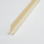 Τερματικό U προφίλ για πλαστικές επενδύσεις PVC Ραμποτέ, 2600 x 8mm - Image 2