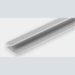 Τερματικό προφίλ Αλουμινίου Dumawall λευκό, 2600 x 8mm