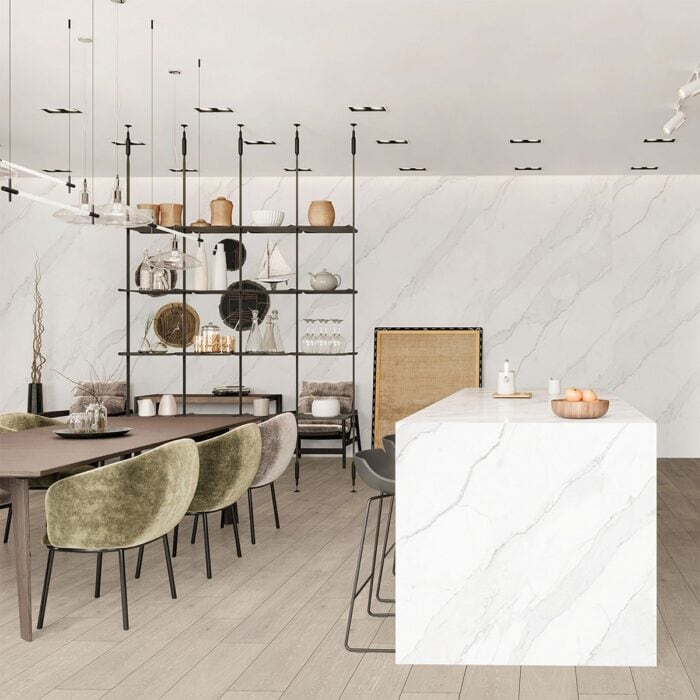 Πάνελ Τοίχου SPC ROCKO K551 Calacatta Olympus, 2800 x 1230 x 4mm (3.44 m²) - Image 4