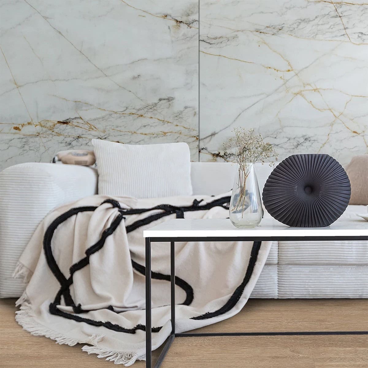 Πάνελ Τοίχου SPC ROCKO R154 Marble Gold 2800 x 1230 x 4mm