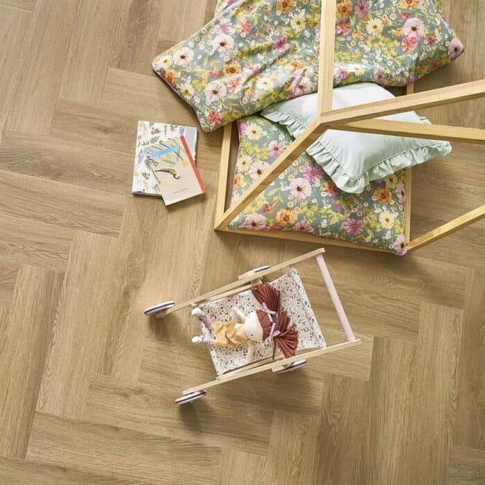 Βινυλικό Δάπεδο SPC ARBITON Herringbone BURBON OAK EIR, 592 x 148 x 5mm 23, 33, 42 Class - Image 5