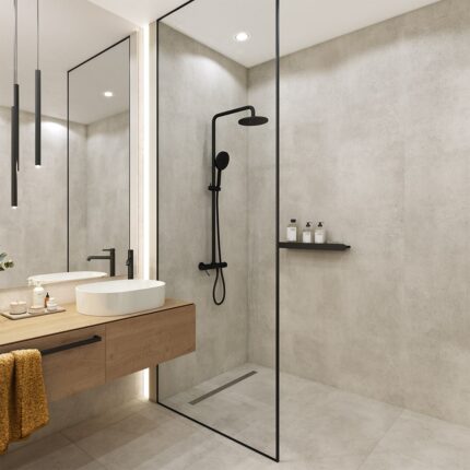 Πάνελ Τοίχου SPC VILO Concrete Mote 1200 x 2650 x 4mm