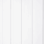 Πλαστική Επένδυση Ραμποτέ Λευκό με αρμό PVC DECOLINE, 3000 x 200 x 8mm - Image 3