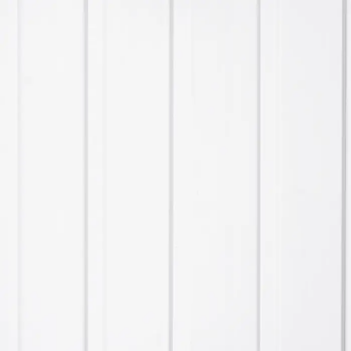 Πλαστική Επένδυση Ραμποτέ Λευκό με αρμό PVC DECOLINE, 3000 x 200 x 8mm - Image 3