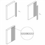 3D Πάνελ τοίχου MDF White matt 2800 x 121 x 18mm, №01PA.3771.734 - Image 4