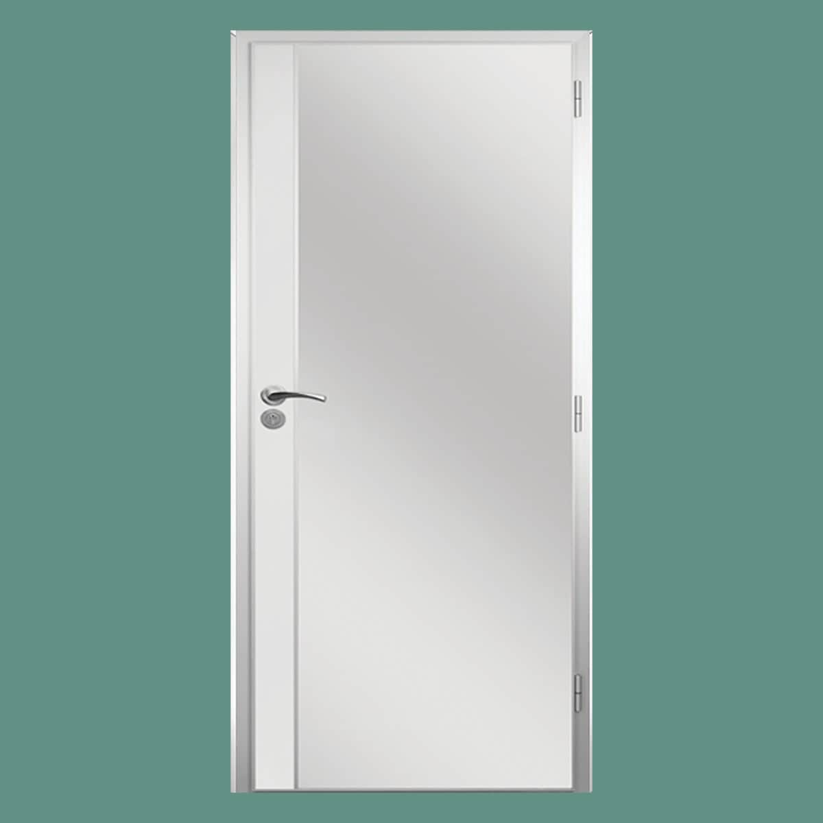 Πόρτα Αλουμινίου Μπάνιου Standard 030 W