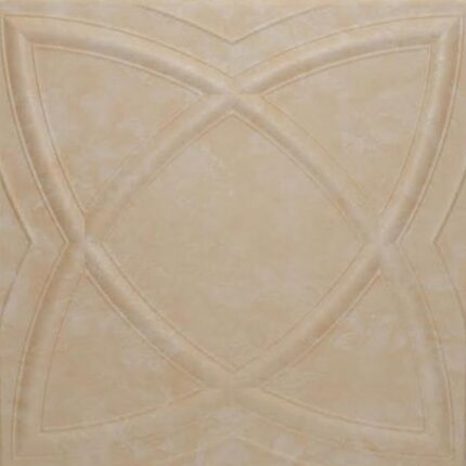 Διακοσμητικό Πάνελ Τοίχου/Οροφής №5739 Σκούρο μπεζ 50 x 50cm