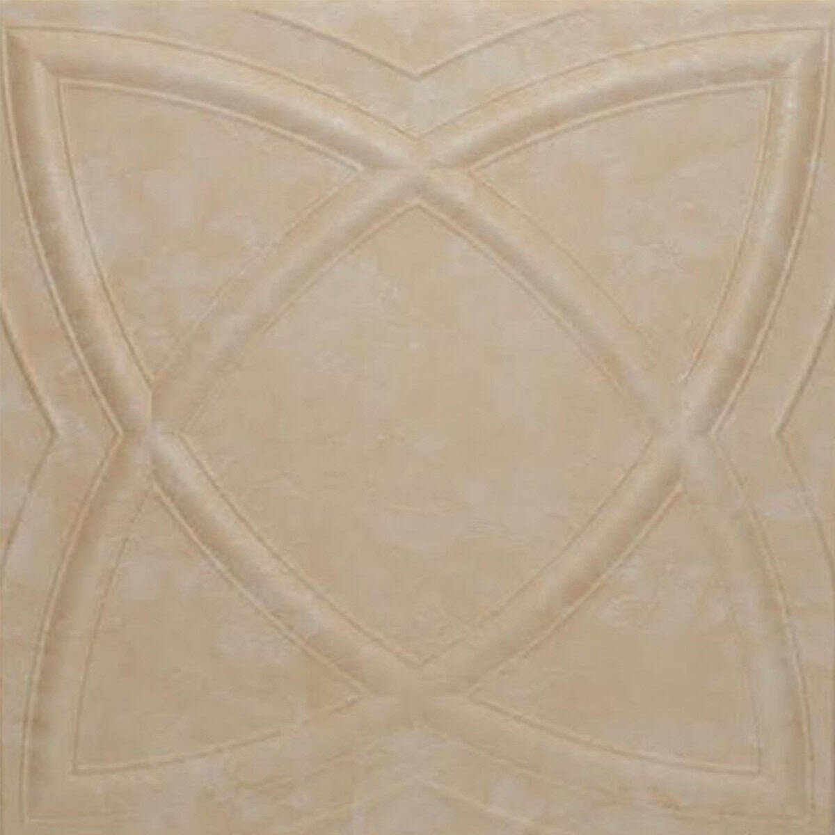 Διακοσμητικό Πάνελ Τοίχου/Οροφής №5739 Σκούρο μπεζ 50 x 50cm