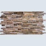 3D PVC Πάνελ 4638 Brown Plastushka, 977 x 496mm