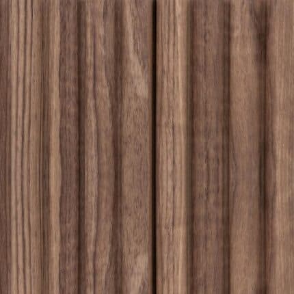 3D Πάνελ τοίχου MDF Light Walnut 2800 x 100 x 18mm