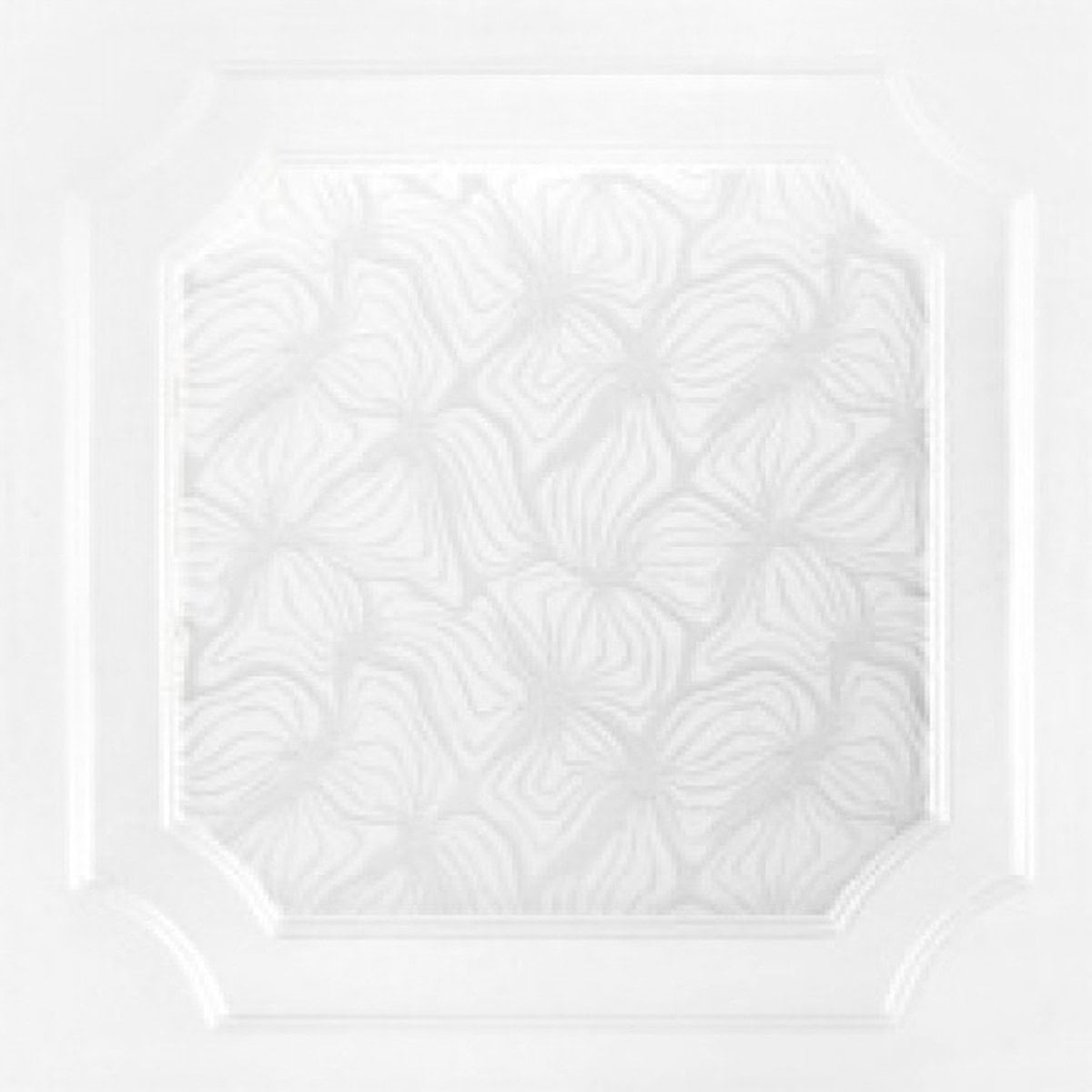 Διακοσμητικό Πάνελ Τοίχου/Οροφής ROSE 03 S Γκρι 50 x 50cm