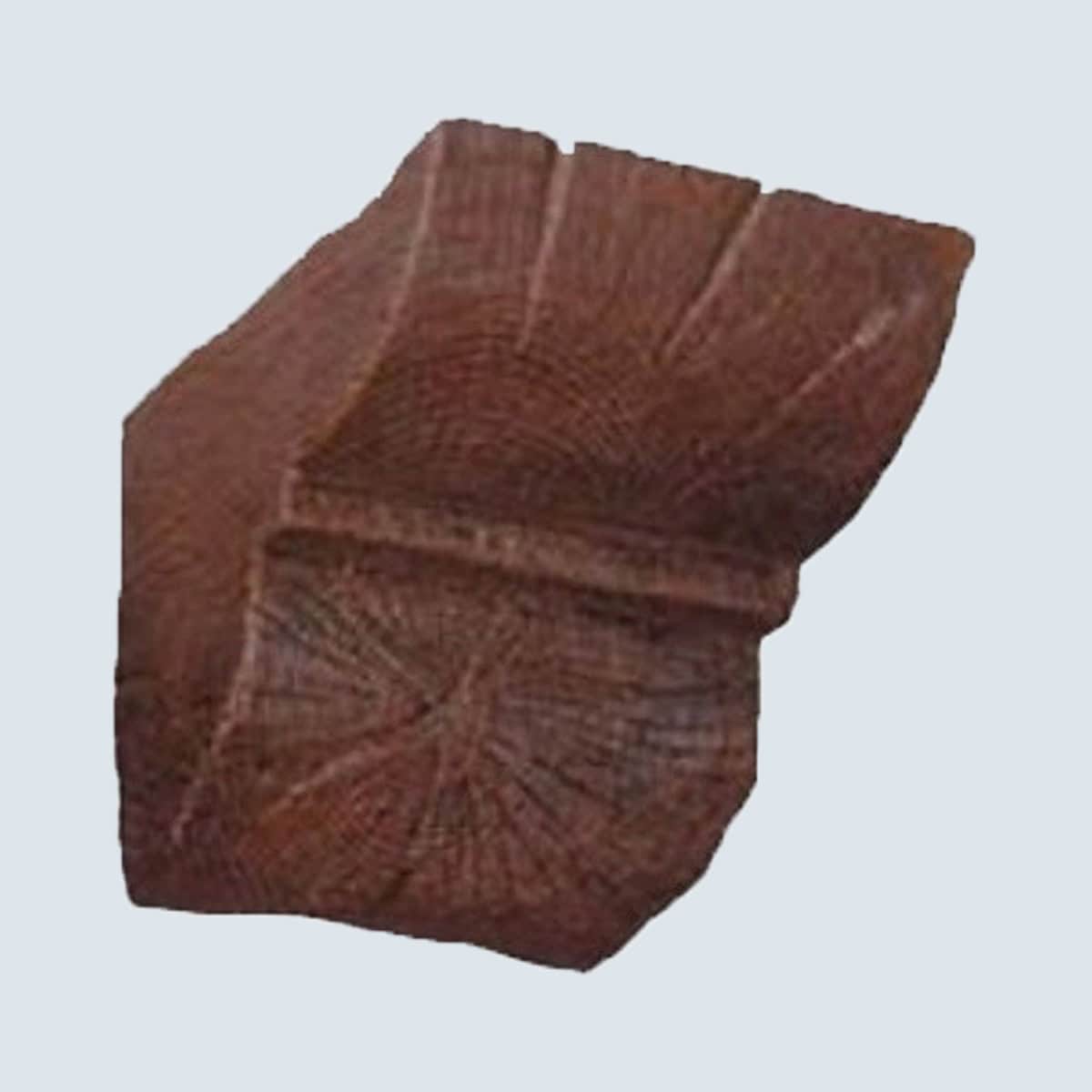 Διακοσμητικό Φουρούσι Πολυουρεθάνης Καφέ K0906, 9cm x 6cm