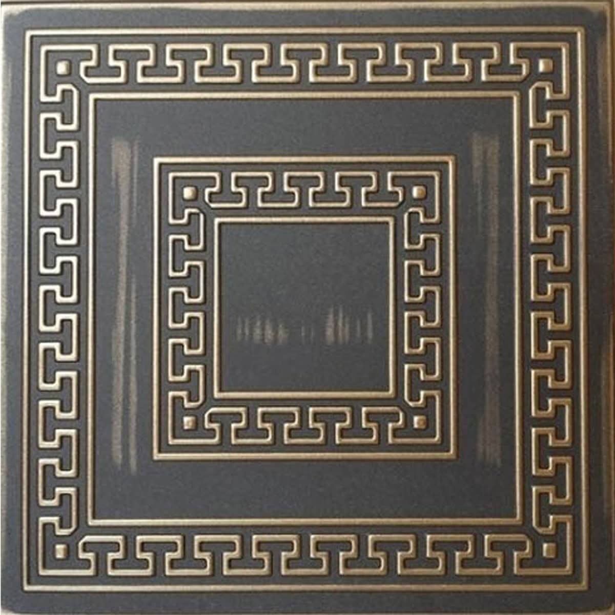 Διακοσμητικό Πάνελ Τοίχου/Οροφής RETRO Black Gold 23 50 x 50cm