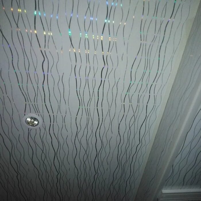 Πλαστική Επένδυση Ραμποτέ PVC DECOLINE Infinity, 3000 x 200 x 7mm - Image 2