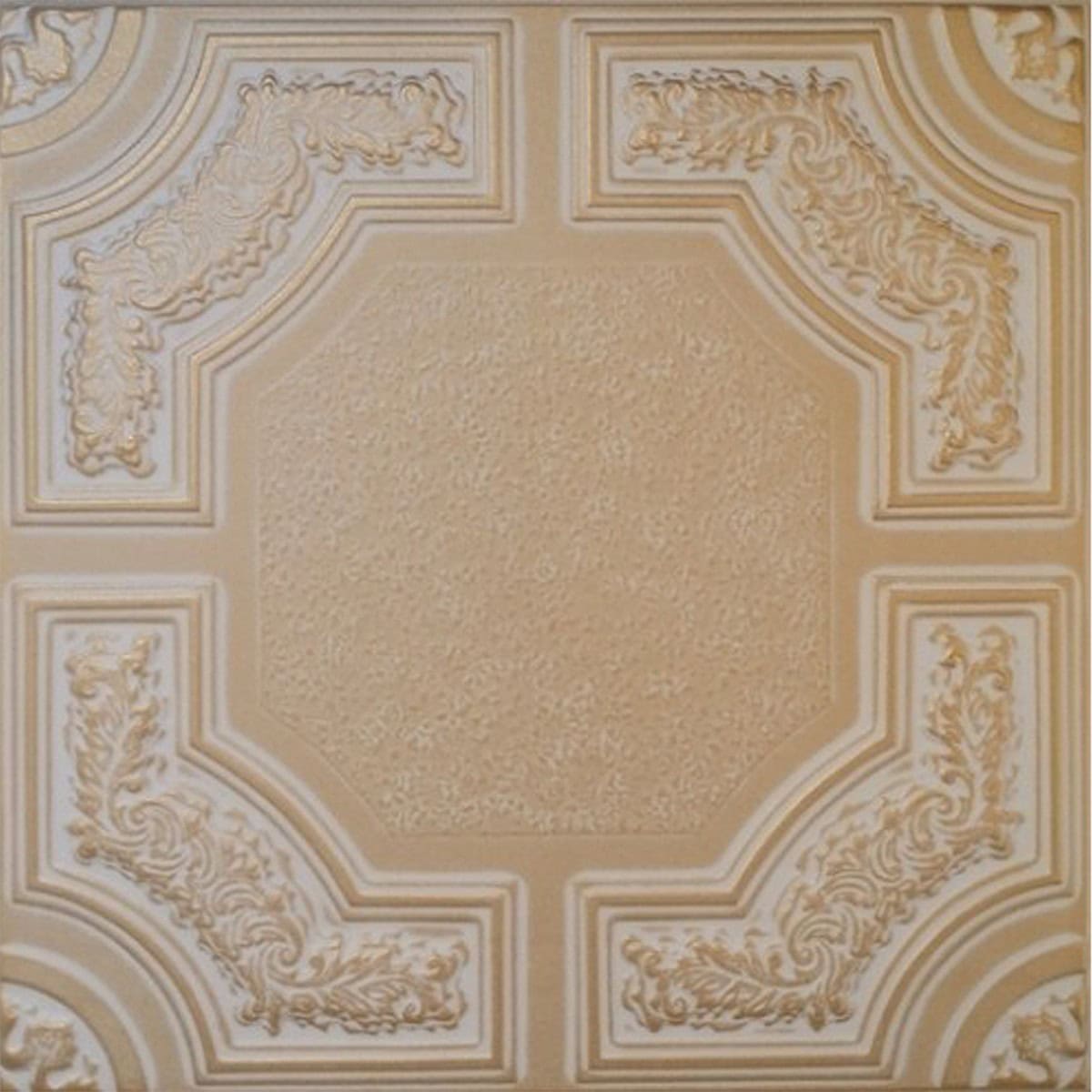 Διακοσμητικό Πάνελ Τοίχου/Οροφής RETRO Grey Gold 74 50 x 50cm