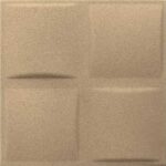 Διακοσμητικό Πάνελ Τοίχου/Οροφής με επικάλυψη άμμου PLED-P 50 x 50cm