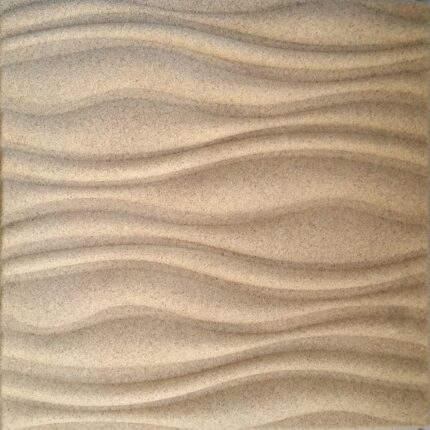 Διακοσμητικό Πάνελ Τοίχου/Οροφής με επικάλυψη άμμου FLOW-P 50 x 50cm