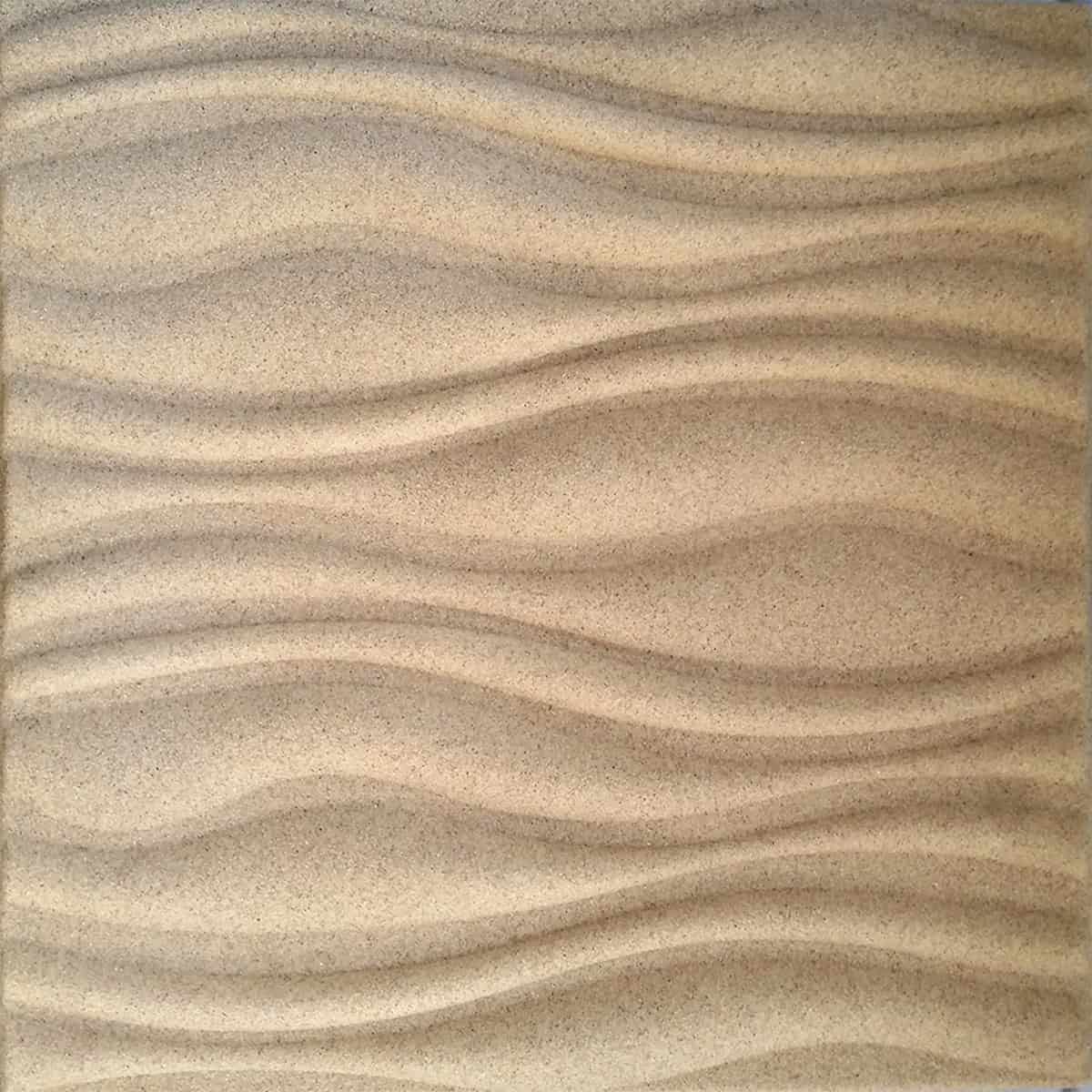 Διακοσμητικό Πάνελ Τοίχου/Οροφής με επικάλυψη άμμου FLOW-P 50 x 50cm