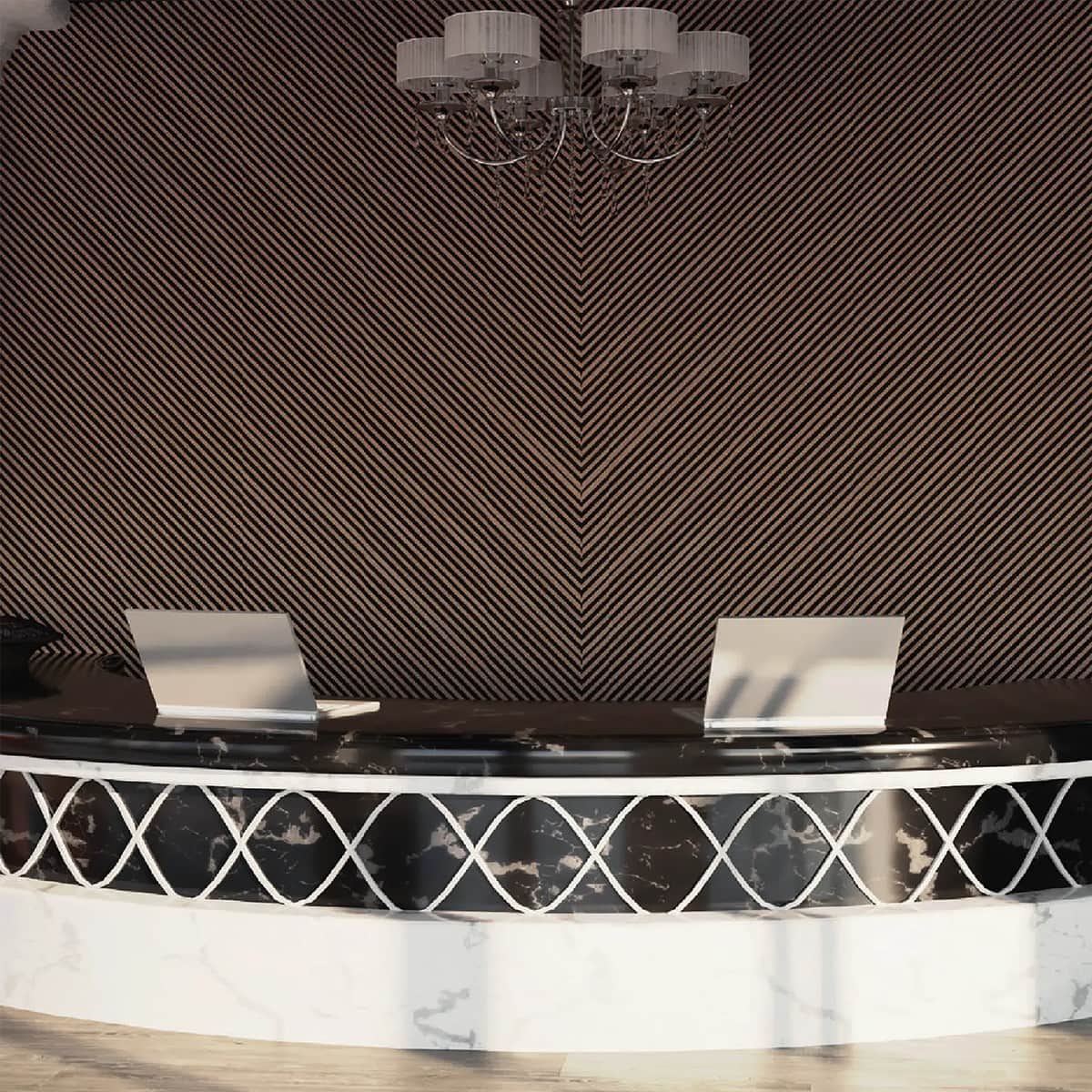 3D Πάνελ Τοίχου Royal 2600 x 120mm