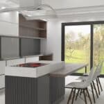 3D Πάνελ Τοίχου Graphite 2600 x 121mm - Image 3