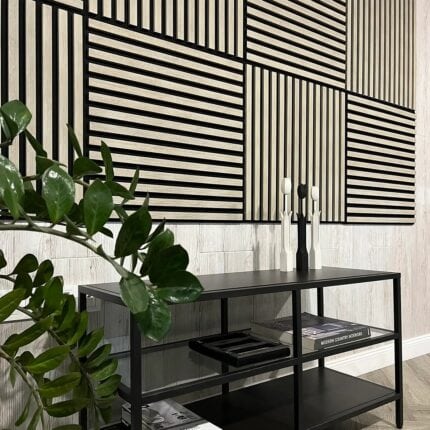 3D Πάνελ Τοίχου Quadra 595 x 595mm