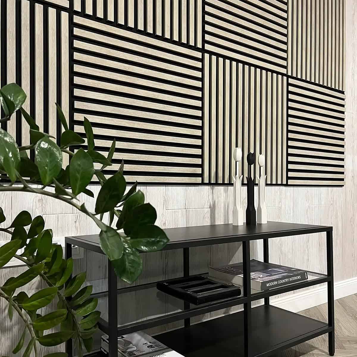 3D Πάνελ Τοίχου Quadra 595 x 595mm