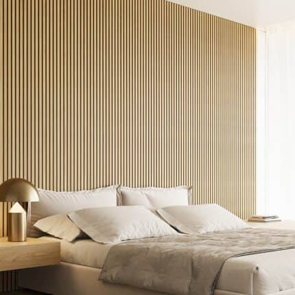 3D Πάνελ τοίχου MDF FAUS Penta Bicolor Oak 2600 x 167 x 12mm