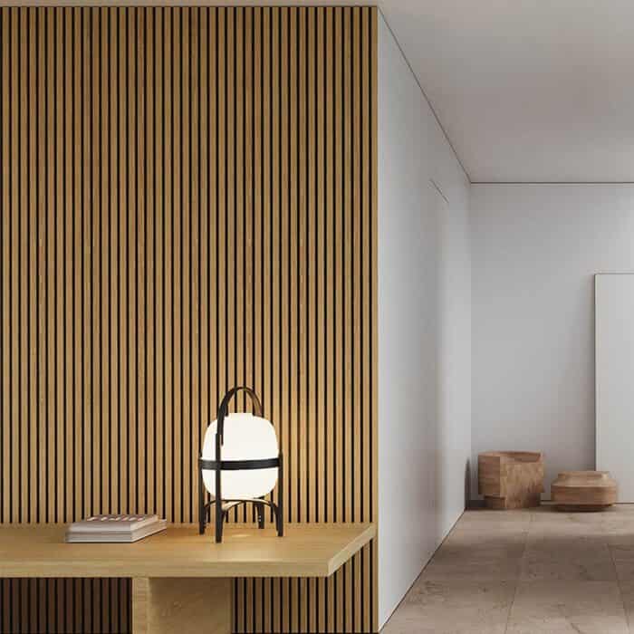 3D Πάνελ τοίχου MDF FAUS Penta Bicolor Oak 2600 x 167 x 12mm, №185784S - Image 3