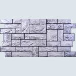 3D PVC Πάνελ 2870 Sawn Real Grey, 977 x 496mm