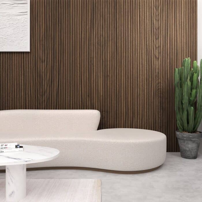 3D Πάνελ τοίχου MDF FAUS Penta Pardo Oak 2600 x 167 x 12mm, №183278S - Image 2