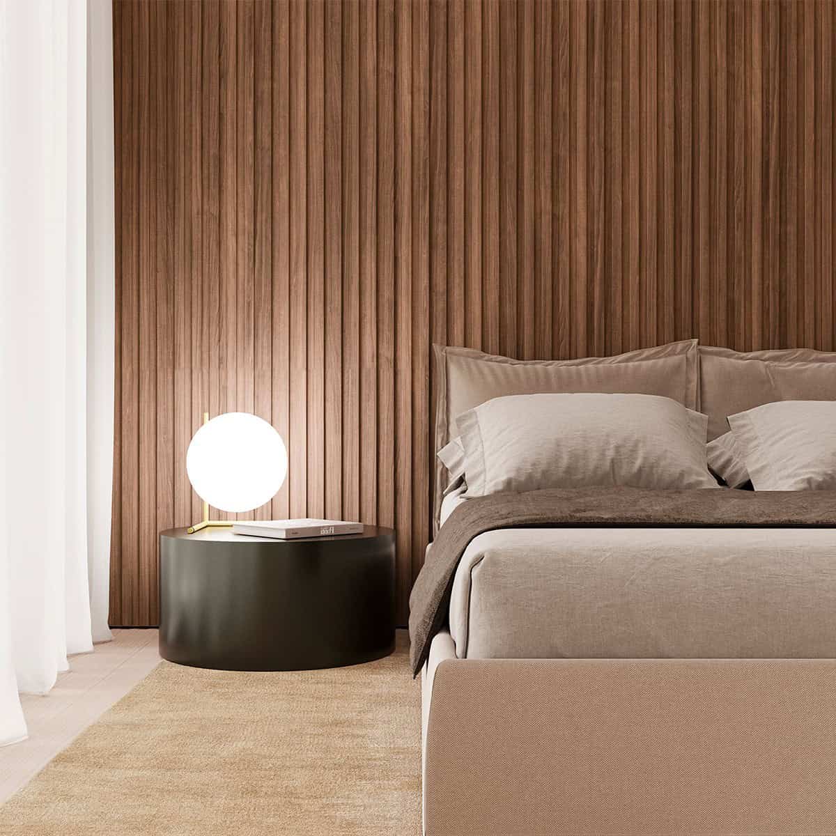 3D Πάνελ τοίχου MDF FAUS Duo Pardo Oak 2600 x 132 x 19mm