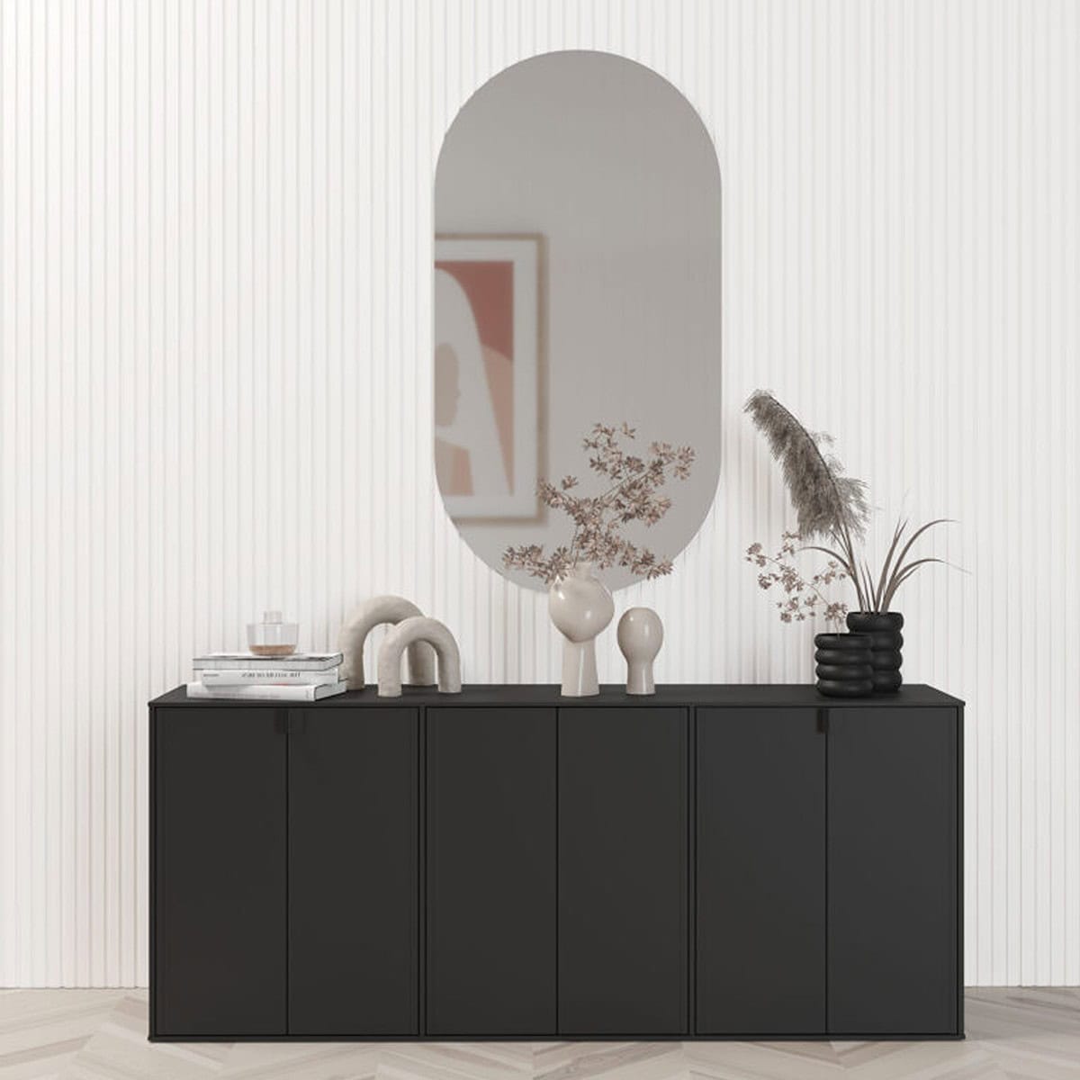 3D Πάνελ τοίχου MDF FAUS Penta White matt 2600 x 167 x 12mm