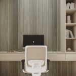 3D Πάνελ τοίχου MDF FAUS Penta Marfil Bicolor 2600 x 167 x 12mm