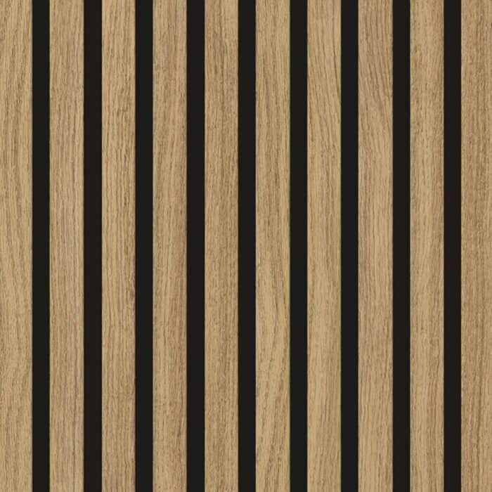 3D Πάνελ τοίχου MDF FAUS Penta Natural Bicolor 2600 x 167 x 12mm, №185333S - Image 3